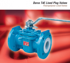 Durco T4E Lined Plug Valves PDF