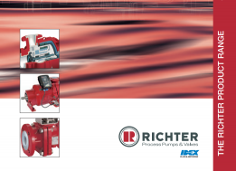 Richter product range