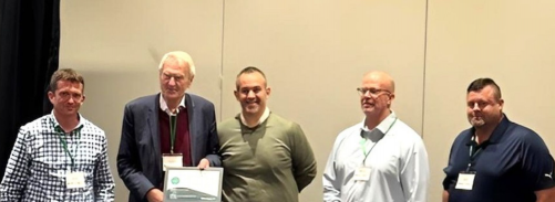 Contro Valve Receives Excellence Award at the 43rd Annual Consolidated Meeting